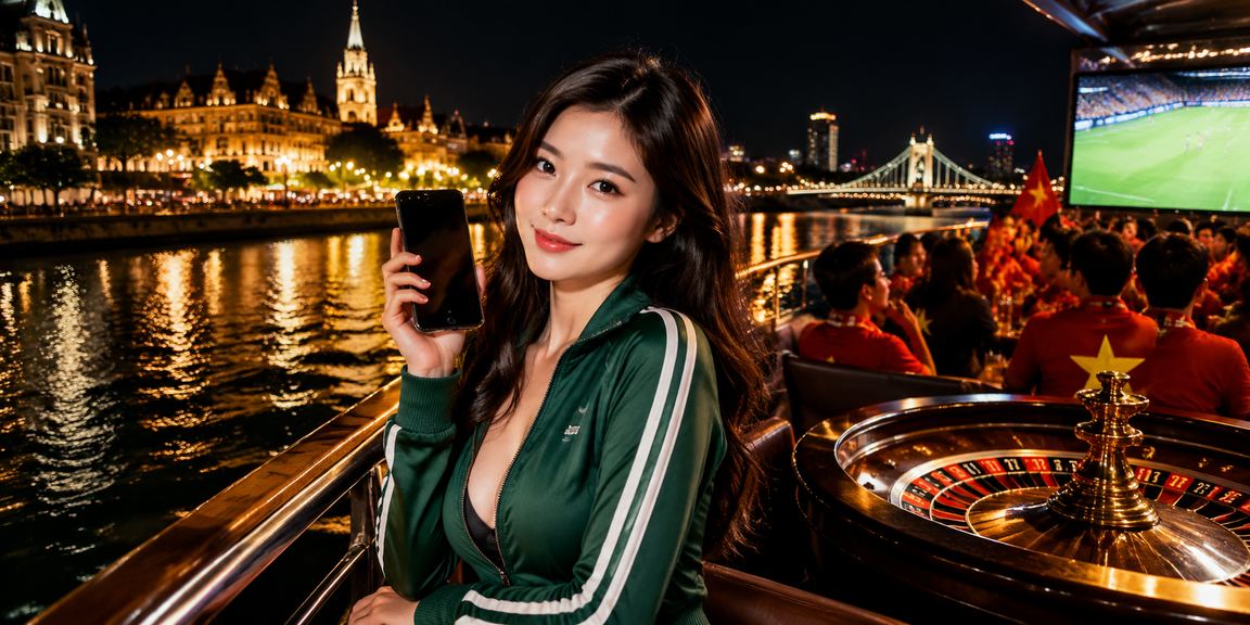 Người chơi trải nghiệm roulette tại sòng casino Hà Nội với phong cách hiện đại